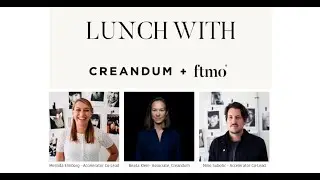 LUNCH on Zoom: VC advisory firm Creandum + FTMO