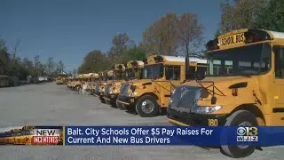 Baltimore City Public Schools Announces Pay Increases For Bus Drivers