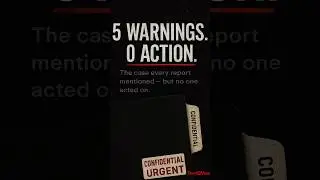 Systemic Failures in Child Protection &ndash; &ldquo;5 WARNINGS. 0 ACTION.&rdquo;