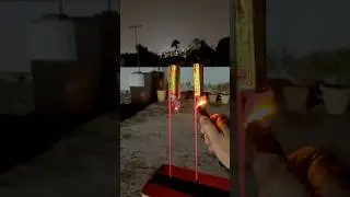 Vadivel Shatabdi Colour Rocket 🌈💥 | Stunning Sky Display #diwali2025