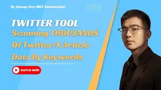 How to Scan Thousands of Tweets for Article Data Automatically | Twitter Bot