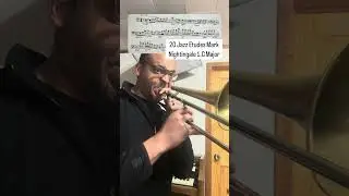 Doing a little small bore playing before some lead #trombone duties tonight!