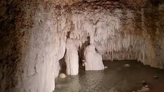 Harrison's Cave Barbados - Part 2 Underground river and waterfalls in Barbados