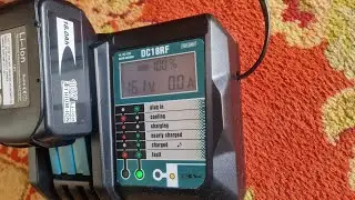 Батарея 18v и з/у DC18RF для Makita,Bort,Sturm,Wortex с Aliexpress.Batery 18v 'n' charger Makita.
