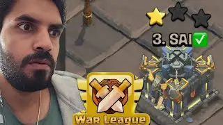 Big Mistake in Clan War League | Clash of clans | Coc