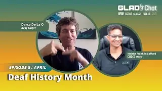 GLADly Chat Series: Darcy De La O, Deaf Surfer