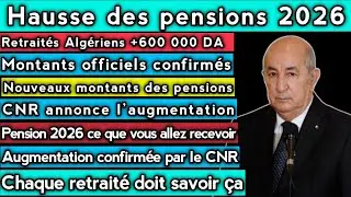 Hausse des pensions 2026 : les nouveaux montants bient&ocirc;t appliqu&eacute;s par le CNR