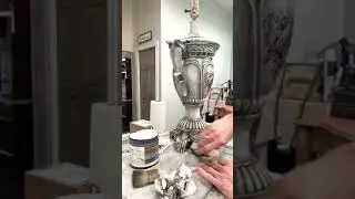 Part -2 Shabby Chic Lamp Makeover