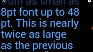 PromptSmart Pro (Android) Update - Font sizes increased (up to 48pt)!