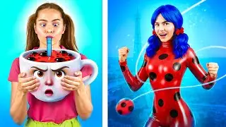How to become Ladybug in real life / From nerd to beautiful Ladybug!