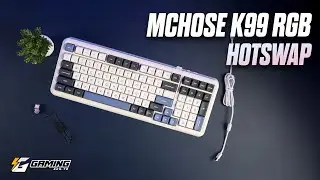 MCHOSE K99 Kutu A&ccedil;ılışı | %98 Kompakt Yapı, 6000mAh Pil ve Hyacinth Switch