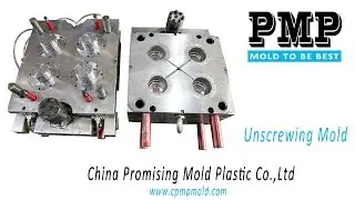 ( HD ) 4 Cavity Unscrewing Mold - China Promising Mold Plastic Co.,ltd