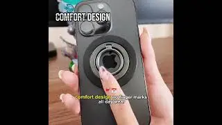 60&deg; MagSafe Ring Holder: Secure Grip & Stand for Your iPhone #phoneholders  #ringholder  #phonegrip