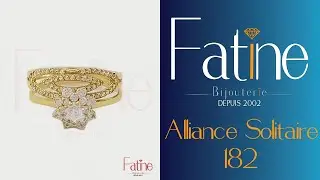 Alliance Solitaire 182 en Or 18 Carats