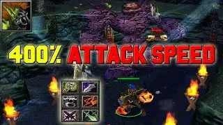 DOTA TROLL WARLORD 400% ATTACK SPEED - BEYOND GODLIKE