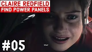 RESIDENT EVIL 2 REMAKE | Part 5 - FIND THE POWER PANEL PARTS (RE2 CLAIRE)