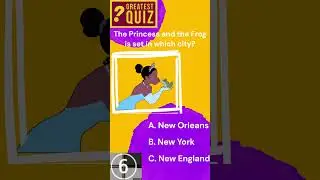 Disney Quiz! Test your Disney Knowledge #shorts #quiz #fun #disney #kids