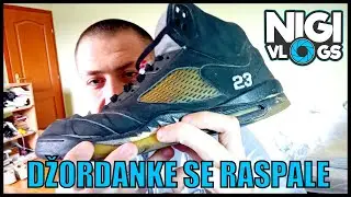 RASPALE MI SE DŽORDANKE - Air Jordan 5 R.i.P. patike #NigiVlogs