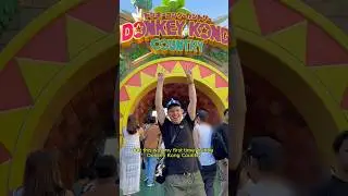 Donkey Kong Country at Universal Studios Japan! #klookkreator #usj #PR