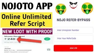 🤑Nojoto Money | Online Refer Script | UNLIMITED Refer Script
