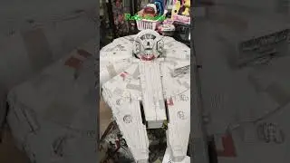 The Falcon Attacks...#starwars #toys #milleniumfalcon #pickups