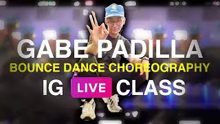 Gabe Padilla - Bounce[slowed] Dance Choreography Tutorial