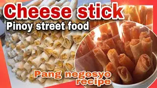 CHEESE STICK PANG PISO NEGOSYO NGAUN 2023 | CHEESE STICK RECIPE STREET FOOD BUSINESS IDEA