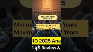 MHA IB ACIO II / Tech Online Form 2025 #sarkarinaukri #govtjobs2025