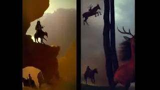 Stable Diffusion video - prompt different results. (music - Palladio Karl Jenkins)
