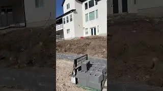 Beautiful working weather! #landscaper #utah #construction #landscaped #easymoney #belgard ￼