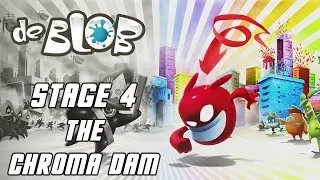 de Blob &mdash; Этап 4: Плотина Хрома (100% целей) Прохождение [HD]