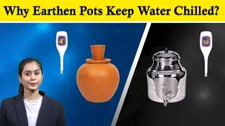 How does evaporation cause cooling?  | Cooling Effect | Evaporation | Water in Clay Pot #science
