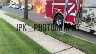 Franklin Square Fire Department Car Fire 11/24/2020