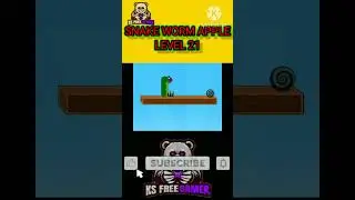 SNAKE WORM APPLE LEVEL 21 ll#shorts #snakeworm #level21 #viral #trending #ksfreegamer