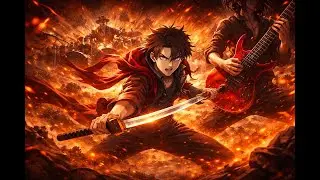 Anime Action BGM (190 BPM) | Intense J-Rock & Orchestral Instrumental