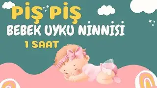Piş Piş Bebek Uyku Ninnisi – 1 Saat | Kesintisiz Siyah Ekran