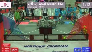 VEX Worlds 2016 - VRC Middle School - Spirit - Qual 142 (8068G 7932A) 209 vs 189 (7903A 8440C)