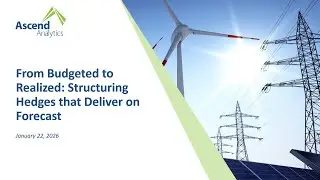 From Budgeted to Realized Webinar Teaser: Structuring Hedges that Deliver on Forecast