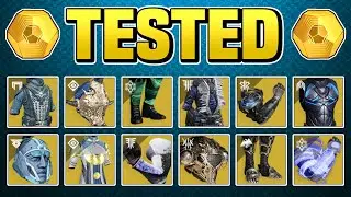 All Overhauled Exotic Armor TESTED in Season 21