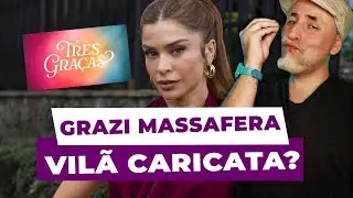 TR&Ecirc;S GRA&Ccedil;AS a vil&atilde; da Grazi Massafera (DONA ARMINDA) cheia de CARICATISSE que eu amei!