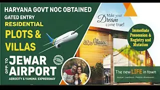 NOC Approved Project Near Jewar Airport - Is This the Future of Indian Real Estate? #jewarairport