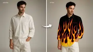 Change Clothes Color & Design in Photos Using FREE AI Tools!