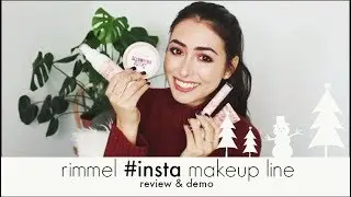 8TH DAY OF KRYSMAS | Rimmel #Insta Makeup Line: REVIEW & DEMO