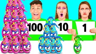 100 Слоев Еды Челлендж | Безумные Ситуации на Кухне от RaPaPa Challenge