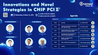 Webinar | Innovations and Novel Strategies in CHIP PCI II | Oct.22