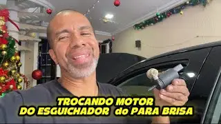 TROCANDO MOTOR DO ESGUINCHO DO PARA  BRISA 
