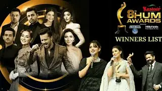 8th Hum Awards Winners List | Hum Awards 2022 Toronto Canada