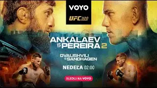 UFC 320 | Ankalaev vs Pereira 2 | naživo zo soboty na nedeľu o 02:00 na Voyo