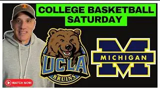 UCLA vs Michigan 2/14/2026 College Basketball Picks and Predictions - Jason Sharpe CBB Best Bets
