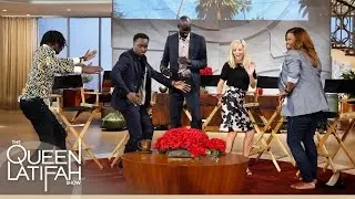 Queen Latifah and The Good Lie Cast Dance!  | The Queen Latifah Show